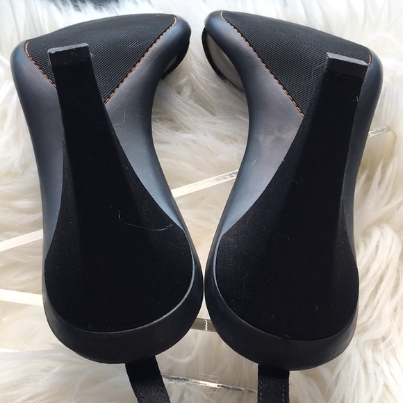 Tod’s Black Satin Ritz Ankle Strap Sandals Heels - Picture 16 of 16